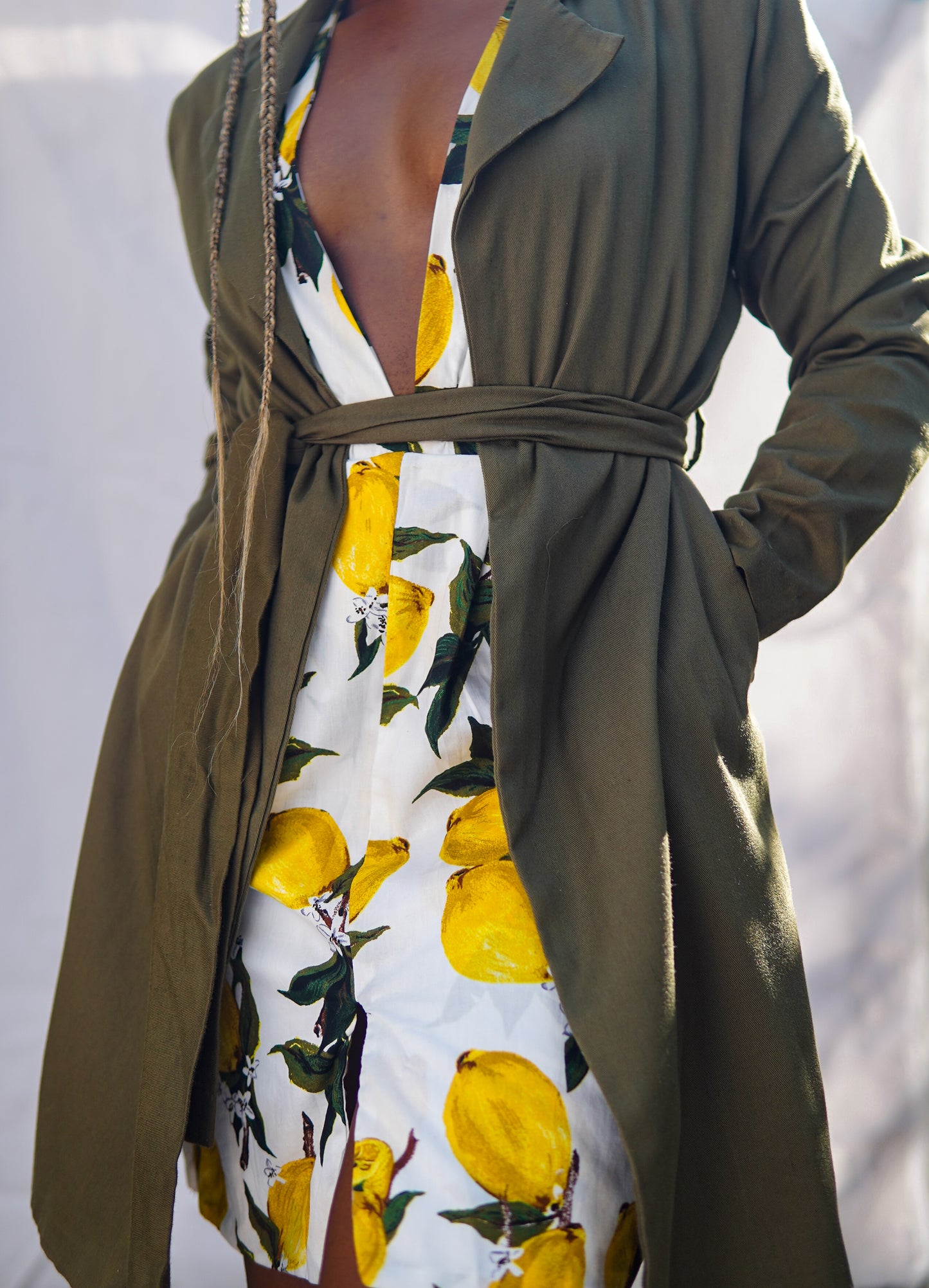 Utility Midi Duster Jacket
