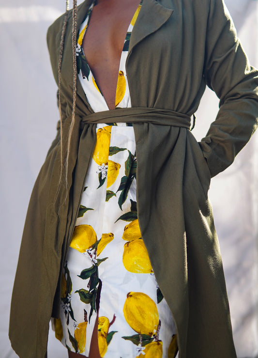 Utility Midi Duster Jacket